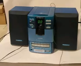 Ce503b Audiovox Stereo Am Fm Radio Cd Cassette Recorder #2