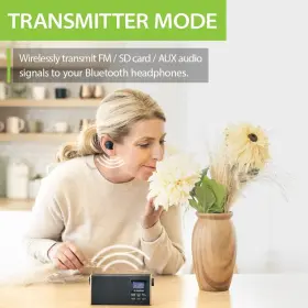 Avantree 705353092800 Streaming Radio To Bluetooth Earbuds Or Home Stereo System Fm #3