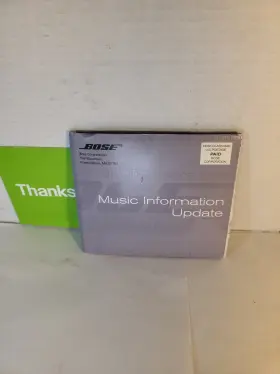 01.01.10 Bose 010110 Music System Update Disc Cd Oem. New Sealed Umusic Md 2007 March