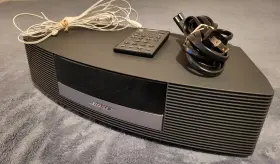 Bose 017817342551 Wave Radio Ii 2 Am/fm Alarm Clock With Remote And Antenna. Gray