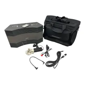 Bose 017817580687 Acoustic Wave Ii Music System Am Fm Cd Player Remote Bag - Lcd Blur