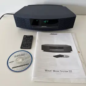 Bose 017817647953 Wave Music System Iii Cd Player Am/fm Radio Midnight Blue For Parts/repair #2