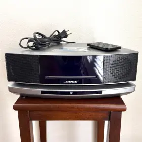 Bose 017817702102 Wave Soundtouch Iv Music System Wifi Bluetooth Pedestal Silver - It Works