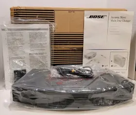 032023 Bose Nos Acoustic Wave Multi-disc Changer 5 Cd Graphite With Remote And Instruction