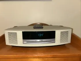 033976c12076557ac Bose Wave Music System With Remote Control And Cd Player White. Tested Works