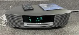 04417c02677560ac Bose Wave Music System Am/fm Cd Player Clock Radio With Remote Sn
