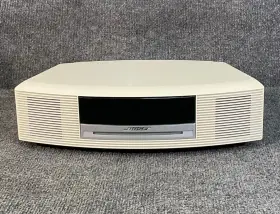 055419c22295656ae Bose Digital Am/fm Radio Clock Cd Player Wave Music System 3 Stereo Beige