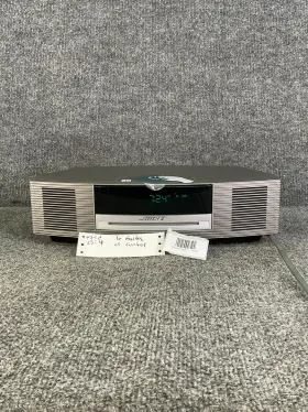 055436931890489ae Bose Wave Music Iii Stereo Am/fm Radio Alarm Clock Cd Player In Titanium Silver #2