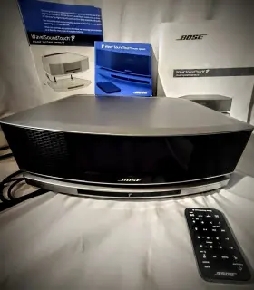 070210982100157ae Bose Wave Soundtouch Iv Remote Pedestal Wifi Am/fm Cd Bluetooth Aux Alarm Clock