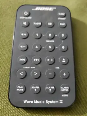 071075z23351534ae Bose Wave Music System Iv Remote Control - Fits Iii / Genuine Oem