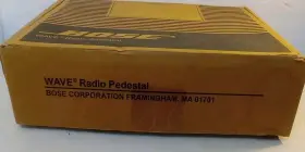 266508 Bose 2003 Wave Radio Auxiliary Pedestal Platinum White Model Awacph #2