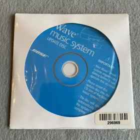 296969 Bose Wave Music System Update Disc For Multi-disc Changer Oem New Sealed