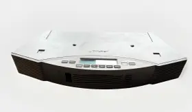 Bose 3098 Silver Acoustic Wave Ii Music System Multi-disc 5-cd Changer Untested