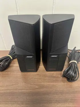 Bose 312843105805 Acoustimass Speakers Black Very Good