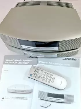 343178-1110 Bose Wave Music System Iii Cd Am/fm Radio Multi-cd Changer W.remote Control #2