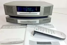 343178-1110 Bose Wave Music System Iii Cd Am/fm Radio Multi-cd Changer W.remote Control