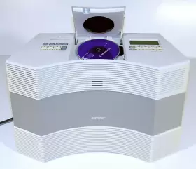 352752-1200 Bose Pro Serviced Minty Acoustic Wave Ii Radio/cd W Remote White Guaranty #3