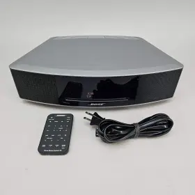 417788-vms Bose Wave Music System Iv Am/fm Radio And Cd Player Platinum Silver