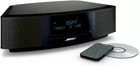 5745 Bose Wave Music System Iv With Remote Cd Player And Am/fm Radio-black Silver