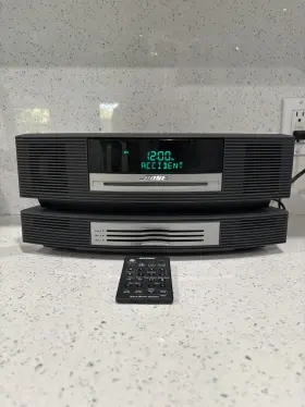 75578 Bose Weave Music System Iii Multi-cd Changer Am/fm Radio Remote Control Works