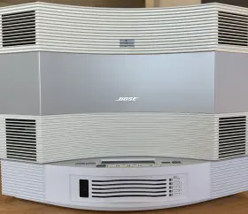 Am2988406 Bose 2 Acoustic Wave Music System Ii Am/fm Aux White/silver Cd Changer Not Working