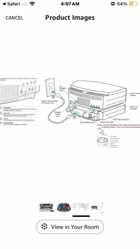 Arcc1 Bose Music System Model #3