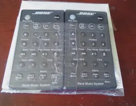 Aswcc1 Bose Pair Of Factory Sealed Wave Music System Remotes New Old Stock