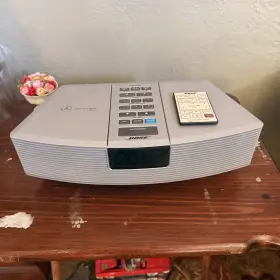 Aw-1w Bose Wave Radio Mercedes-benz Edition Am/fm Alarm Clock With Remote