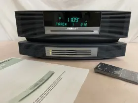 Awecc2 Bose Wave Music System Cd Am/fm Radio With Multi-cd Changer And Remote Control