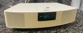 Awr1-2w Bose International Wave Radio Wired At 240v With Antenna And Converters To 120v