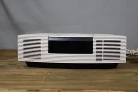 Awr1cp Bose Wave Radio/cd Model Awr C1p White Alarm Clock Stereo Am/fm Made In Usa