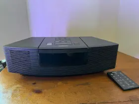 Awrc-1gl Bose Wave Am/fm Radio Cd Player Alarm Clock With Remote Tested And Works