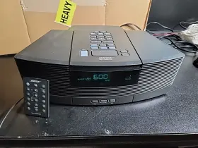 Awrc3g Bose Wave Radio Cd With Remote Control And Awacpr Pedestal Aux Base