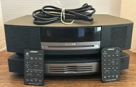 Sn033975c03127550ac Bose Wave Music System Am/fm Cd With 3 Disc Multi Changer And 2 Remotes. Test