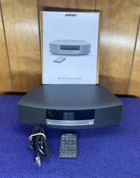 Systen-awrcc2 Bose Wave Music System Refurbished Am/fm Cd Player/mint Cond/ Remote/manual