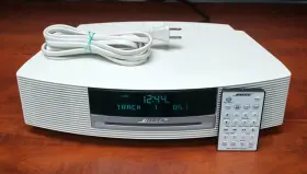 Warcc2 Bose White Wave Music System Ii Am/fm/ Clock/ Cd Player Tested 5158