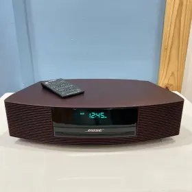 Wms3b Bose Wave Music System Iii Cd Player / Radio Burgundy With Remote - Tested Works