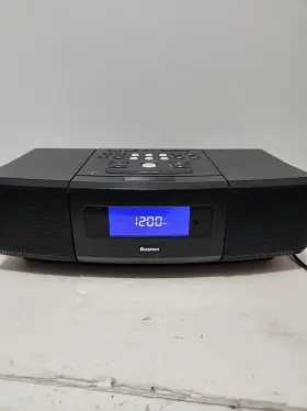 Ace7c015582 Boston Acoustics Microsystem Cd Am Fm Clock Alarm Working Player Tested No Remote