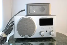Boston Acoustics Afq6d028481 Recepter Radio Hd Am Fm Clock With Genuine Power Supply Clean Tested Works