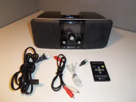 Ayc007845 Boston Acoustics Duo-i Plus Built-in Ipod Dock Digital Am/fm Stereo Clock Radio