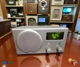 Xs3do16805 Boston Acoustics Vintage Recepter Radio Am Fm Dual Alarm Clock Antenna A