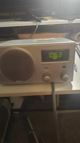Xs4d049043 Boston Acoustics Receptor Radio Am Fm Dual Alarm Clock. Tested #2