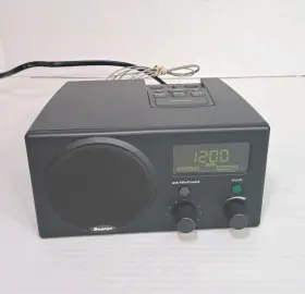 Yf3d010833 Boston Acoustics Vintage Recepter Radio Am Fm Dual Alarm Clock