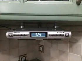 Smps-628 Branded Under Cabinet Universal Bluetooth Music System Subwoofer Supports A2dp