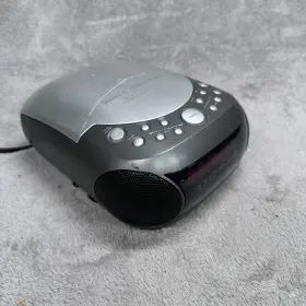 Ckd9903 Brookstone Stereo Cd Am Fm Clock Radio Tested #2
