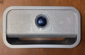 Bigbluestudio2.0 Brookstone Design Usa Big Blue Studio 2.0 Compact Bluetooth Speaker #3