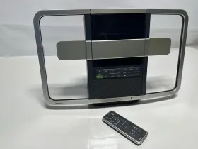 Slcdv3.0 Brookstone Acousticlear Slcd V3.0 Stereo System Cd Aux Am/fm And Remote - Vgc