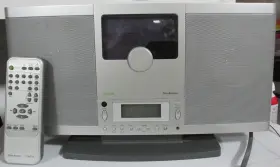 Sldcv2.0 Brookstone Sldcv2 Cd Am/fm Audio System W Remote Antenna Base Tested Works Rea