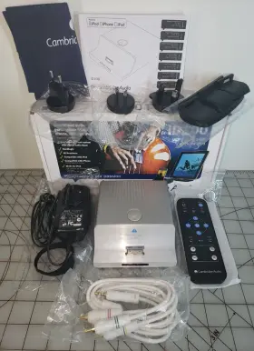 Id100 Cambridge Audio Ipod Dock Silver