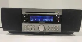 77654 Cambridge Soundworks Vintage Radio Cd 740 Tabletop Stereo Black Works